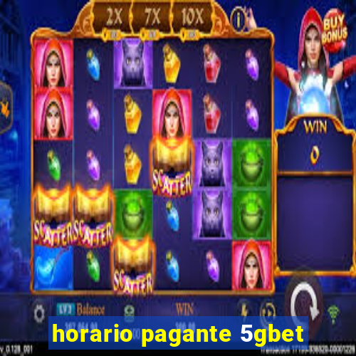 horario pagante 5gbet